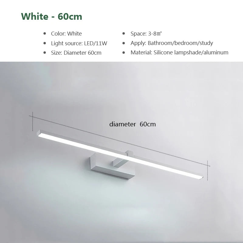 Modern LED Wall Light Bathroom